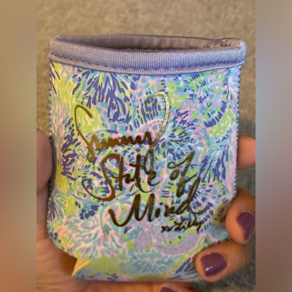 Lilly Pulitzer Koozie & Key fob